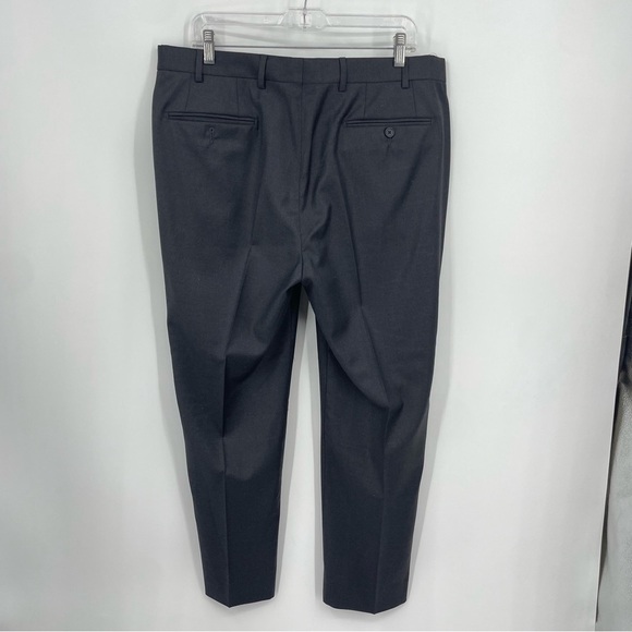 Loro Piana x Santorelli Roma Wool Charcoal Dress Pants / 35x27 - Picture 3 of 7
